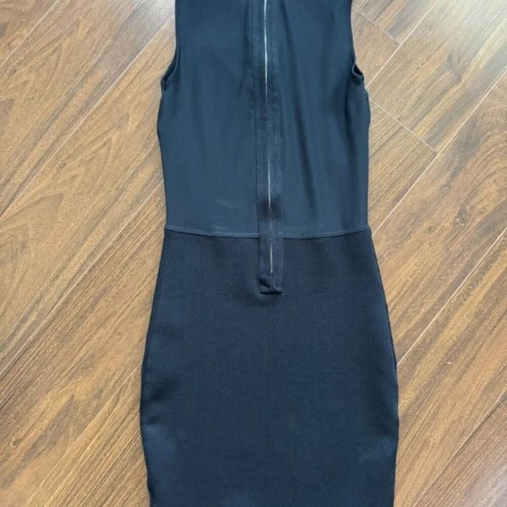 Torn By Ronnie Kobo S black mesh cut out bandage dress - Picture 8 of 10